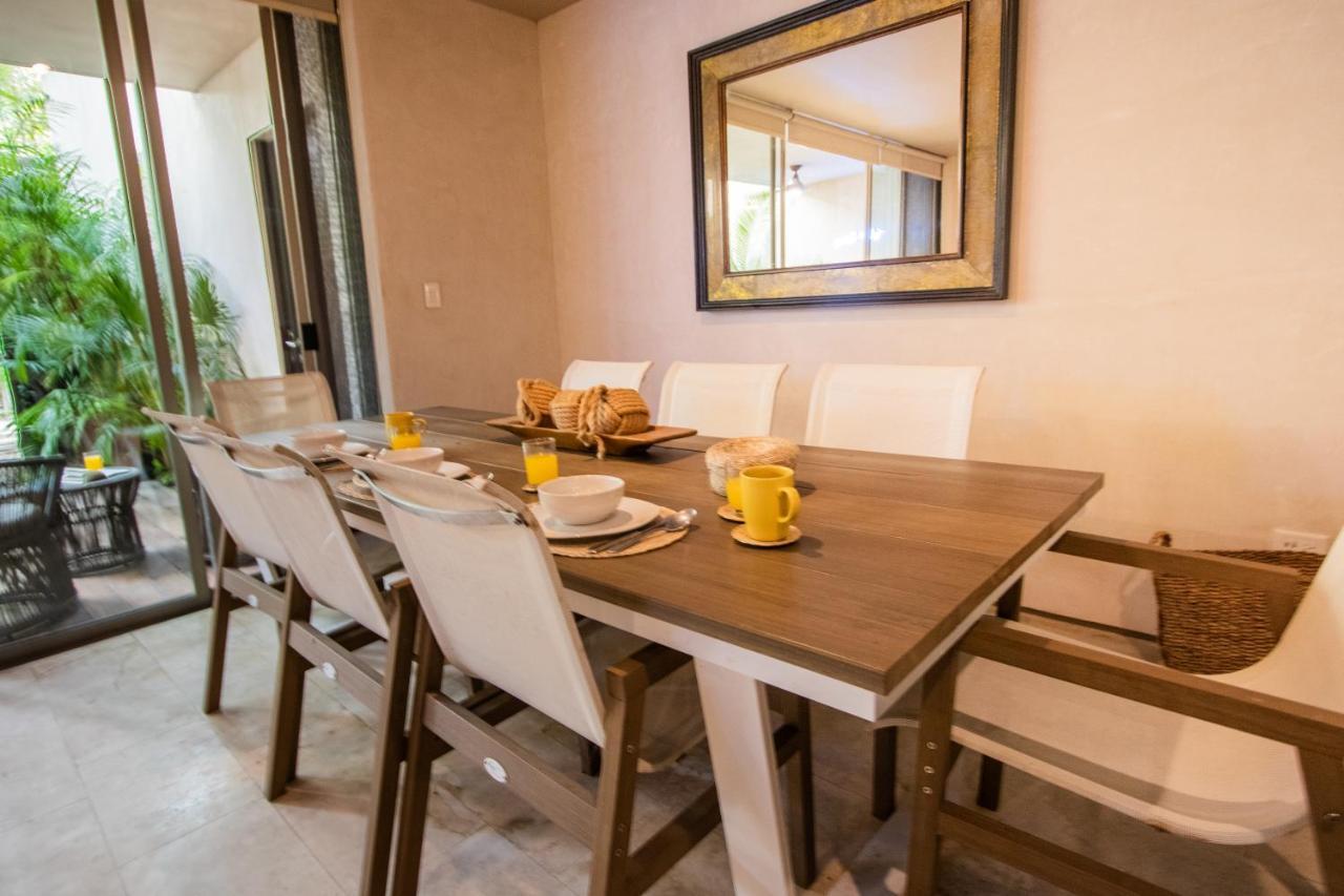 טולום Ideal 4 Groups Aldeazama 2Br 10Pax Apt Papaya Playa מראה חיצוני תמונה
