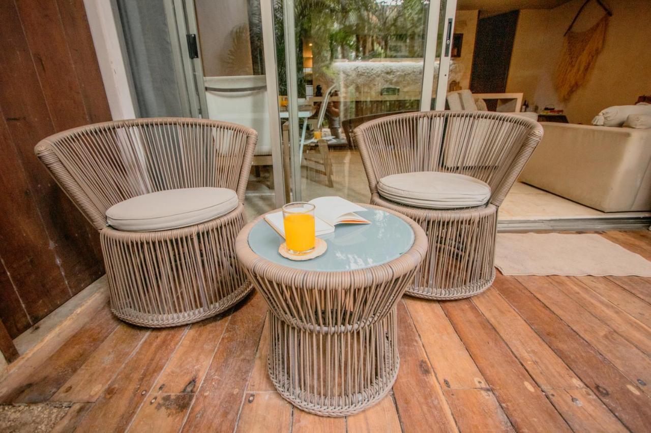 טולום Ideal 4 Groups Aldeazama 2Br 10Pax Apt Papaya Playa מראה חיצוני תמונה