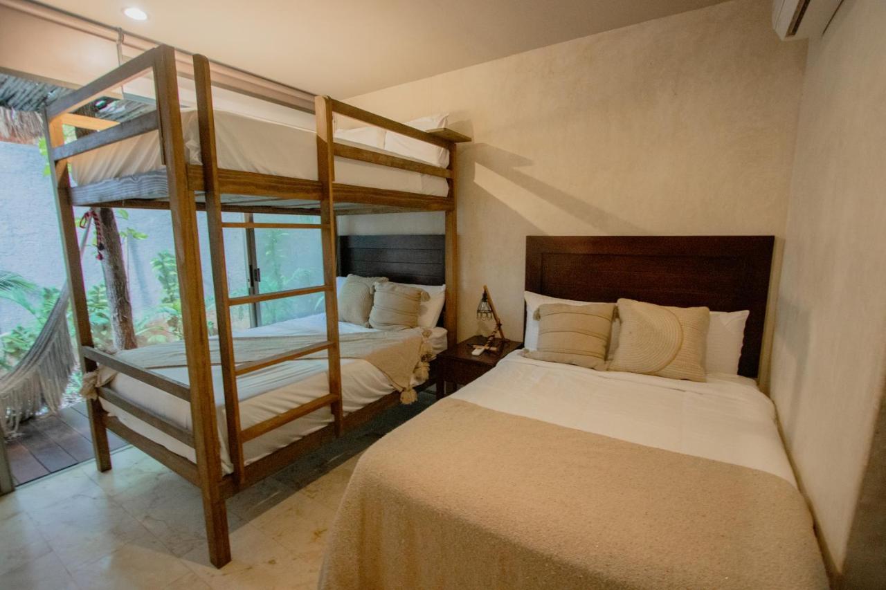 טולום Ideal 4 Groups Aldeazama 2Br 10Pax Apt Papaya Playa מראה חיצוני תמונה